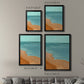 Out on the Sandbar II - Modern Framed Canvas Print