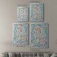 Faded Camellias I - Modern Framed Canvas Print