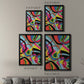 Bold Shape Shift II - Modern Framed Canvas Print