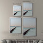 La Playa - Modern Framed Canvas Print