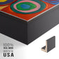Color Study: Squares with Concentric Circles, 1913 - Floater Framed Canvas Print