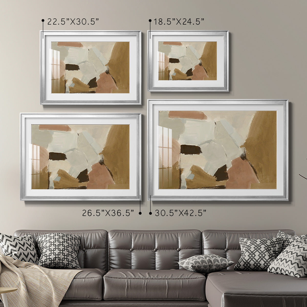 Almondine I Premium Framed Print - Ready to Hang