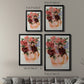 Mauve Bouquet in Teapot I - Modern Framed Canvas Print