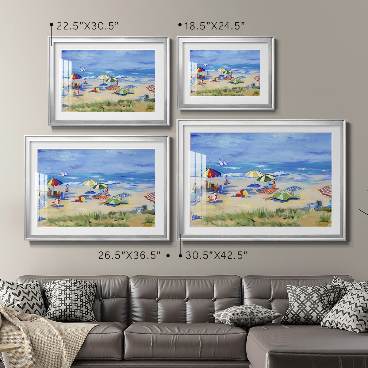 Sunshine State of Mind Premium Framed Print - Ready to Hang