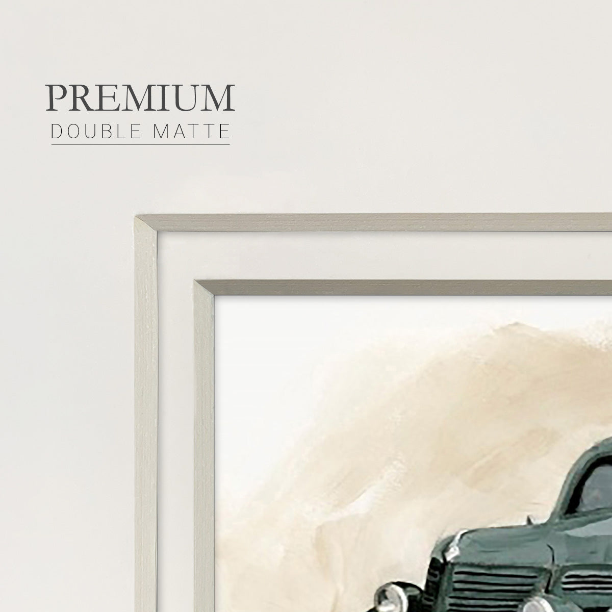 Pickup II Premium Framed Print Double Matboard