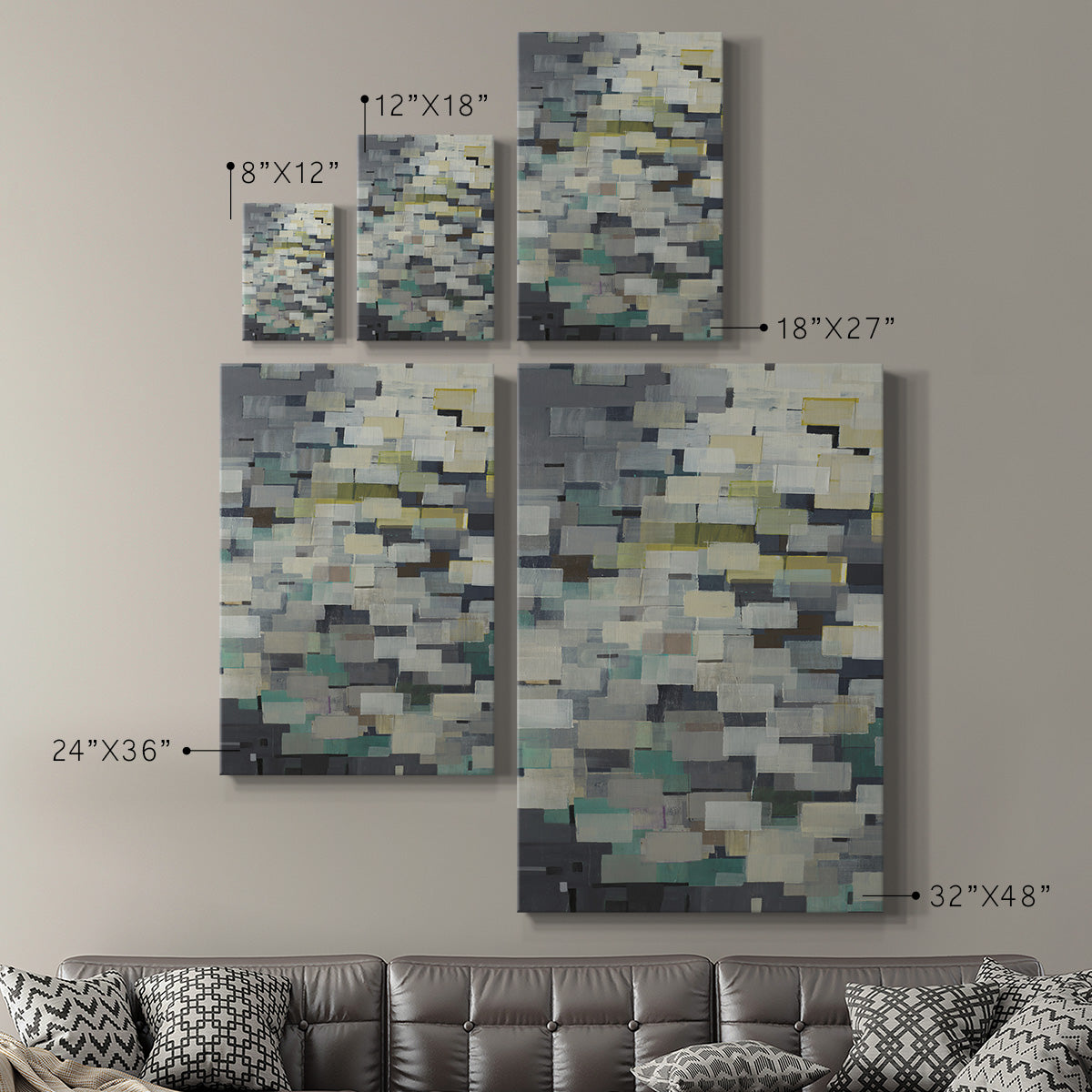 Puzzle Pieces V1 - Canvas Art Print