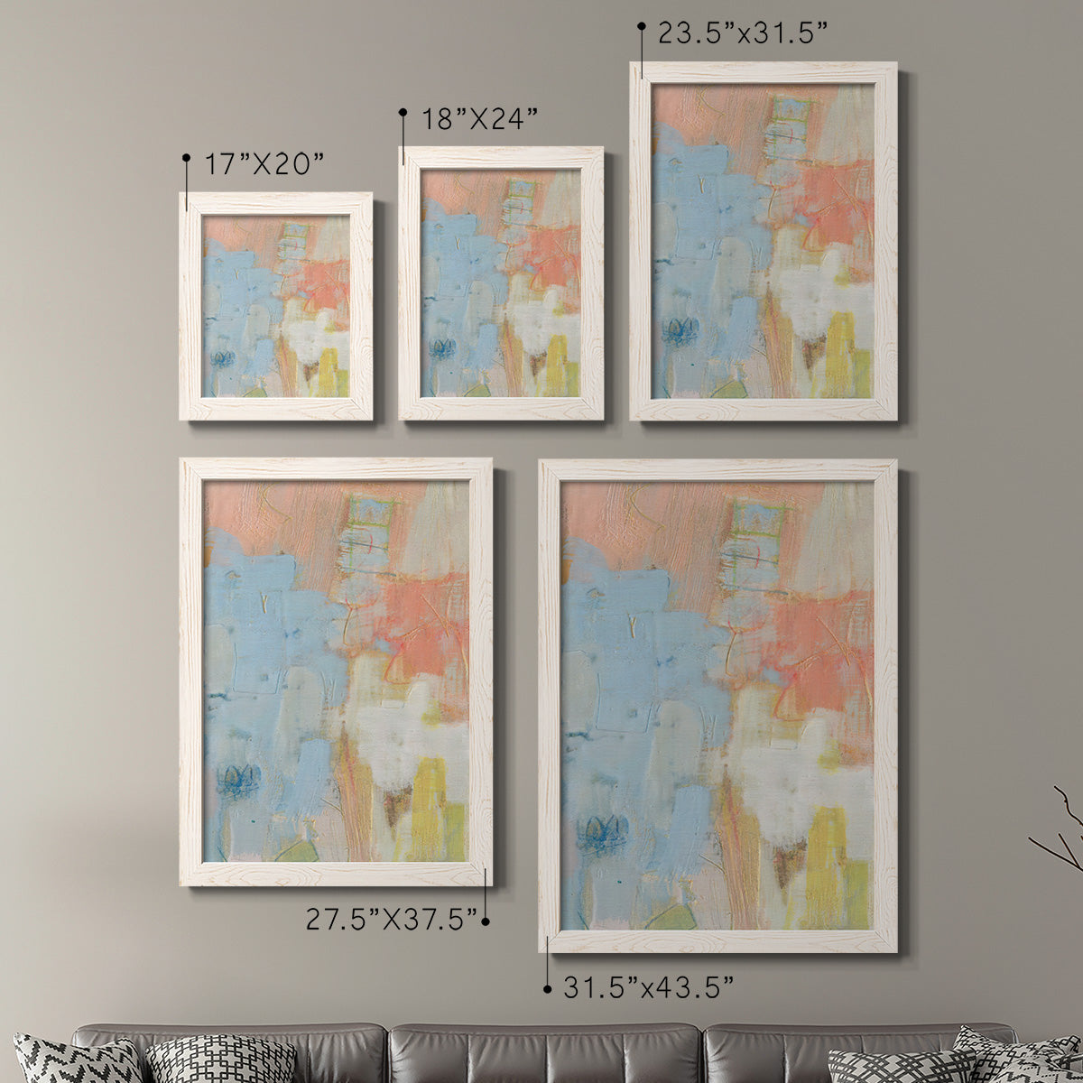 Cully I - Premium Framed Canvas 2 Piece Set - Ready to Hang