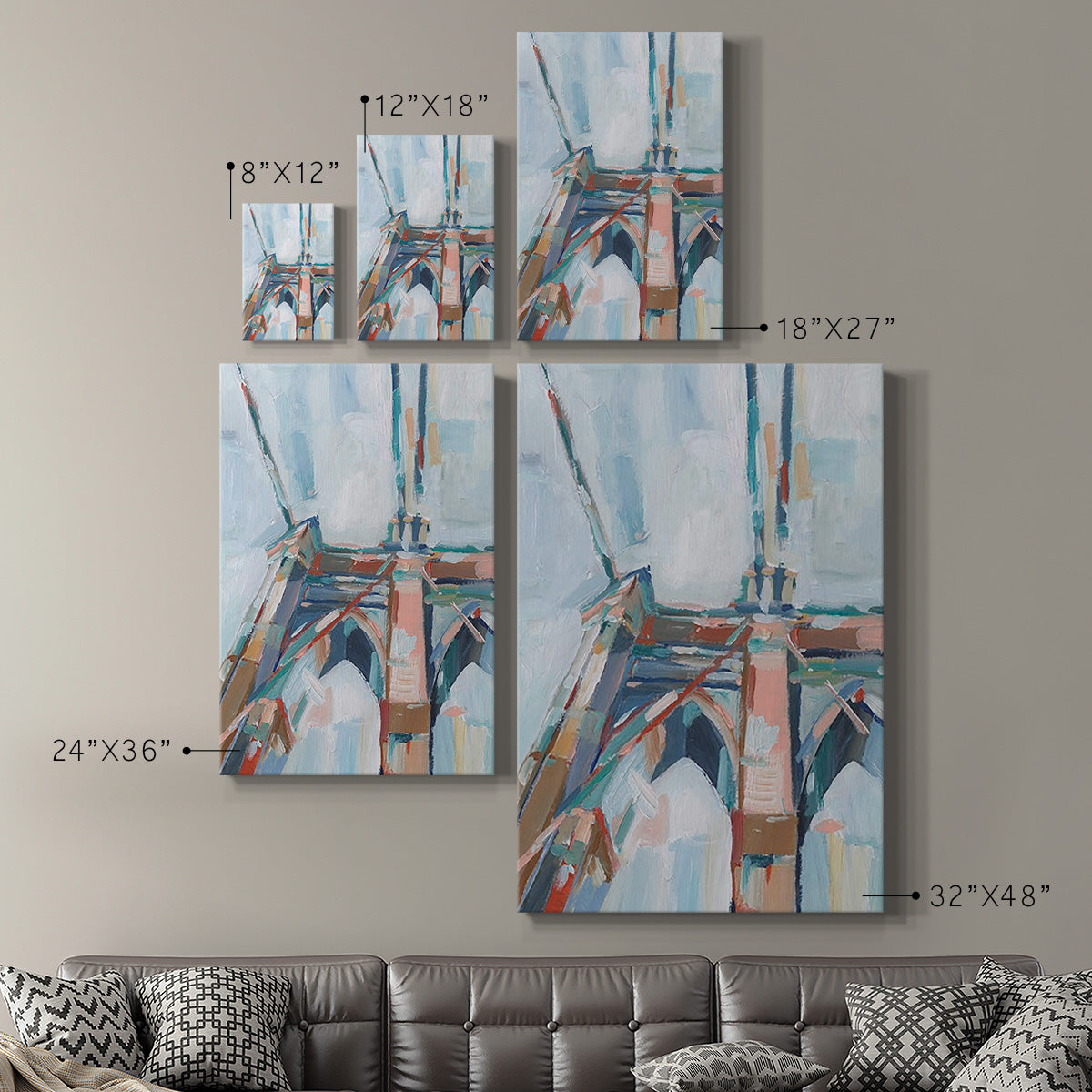 Big City Colors I - Canvas Art Print