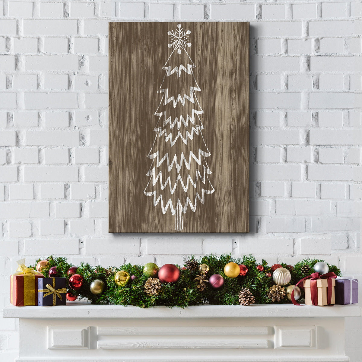 Barnwood Wonderland VIII Premium Gallery Wrapped Canvas - Ready to Hang