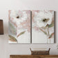 Summer Bloom I Premium Gallery Wrapped Canvas - Ready to Hang - Set of 2 - 8 x 12 Each