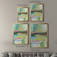 Radiant Horizon III - Modern Framed Canvas Print