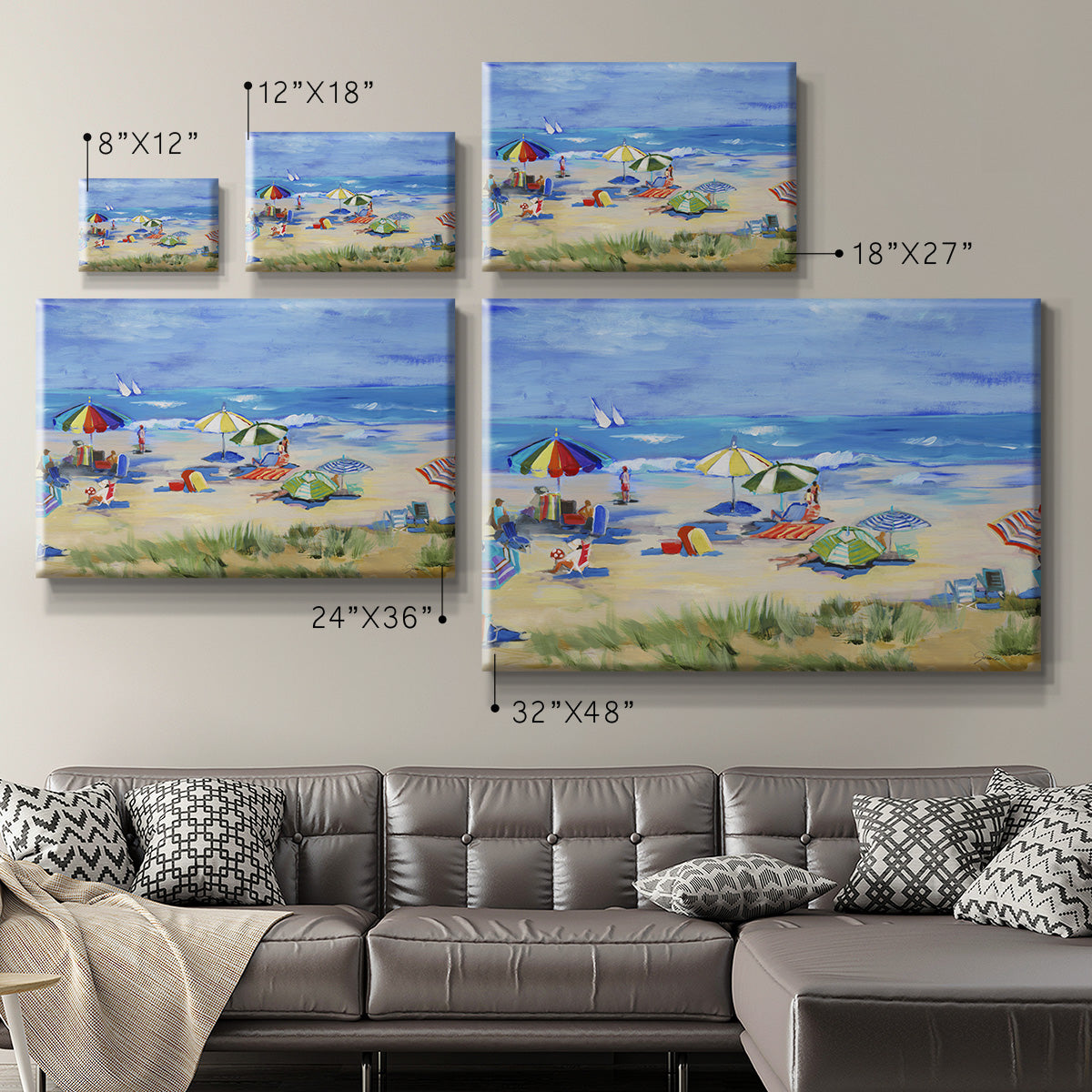 Sunshine State of Mind Premium Gallery Wrapped Canvas - Ready to Hang