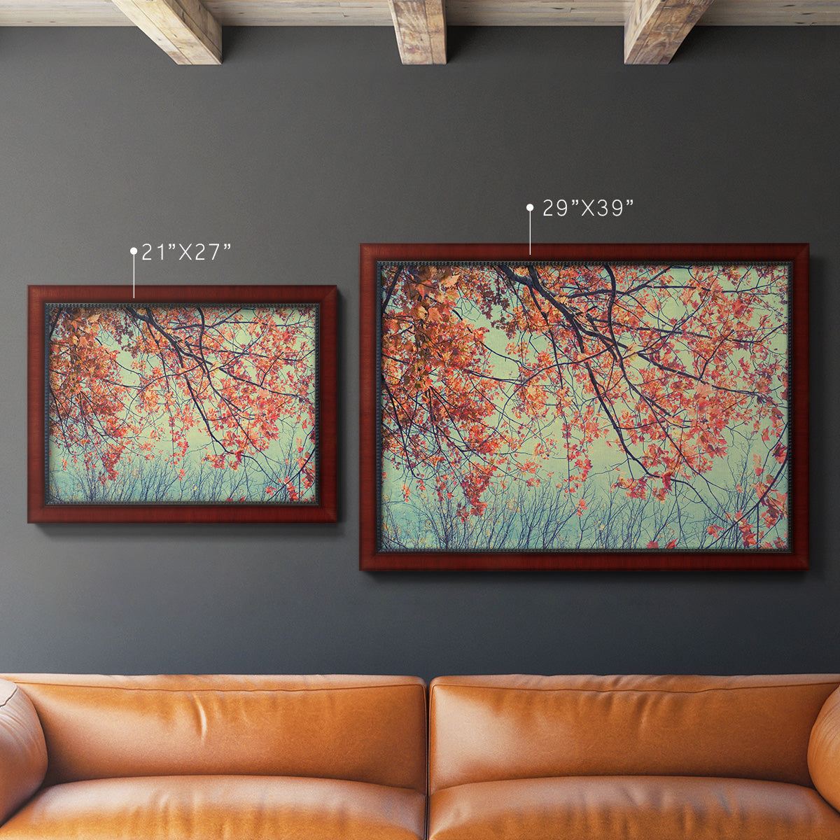 Autumn Tapestry II Premium Framed Canvas- Ready to Hang