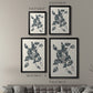 Growing Leaves IV - Modern Framed Canvas Print