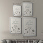 Let Love Bloom - Modern Framed Canvas Print