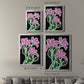 Pop Flowers V - Modern Framed Canvas Print