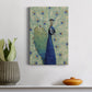 Blue Peacock I Premium Gallery Wrapped Canvas - Ready to Hang