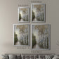 Woodland Walk Neutral - Modern Framed Canvas Print