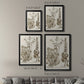 Sepia Botanical Journal IV - Modern Framed Canvas Print