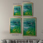Peaceful Diptych I - Modern Framed Canvas Print