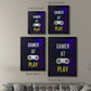 Gamer at Play VI - Modern Framed Canvas Print