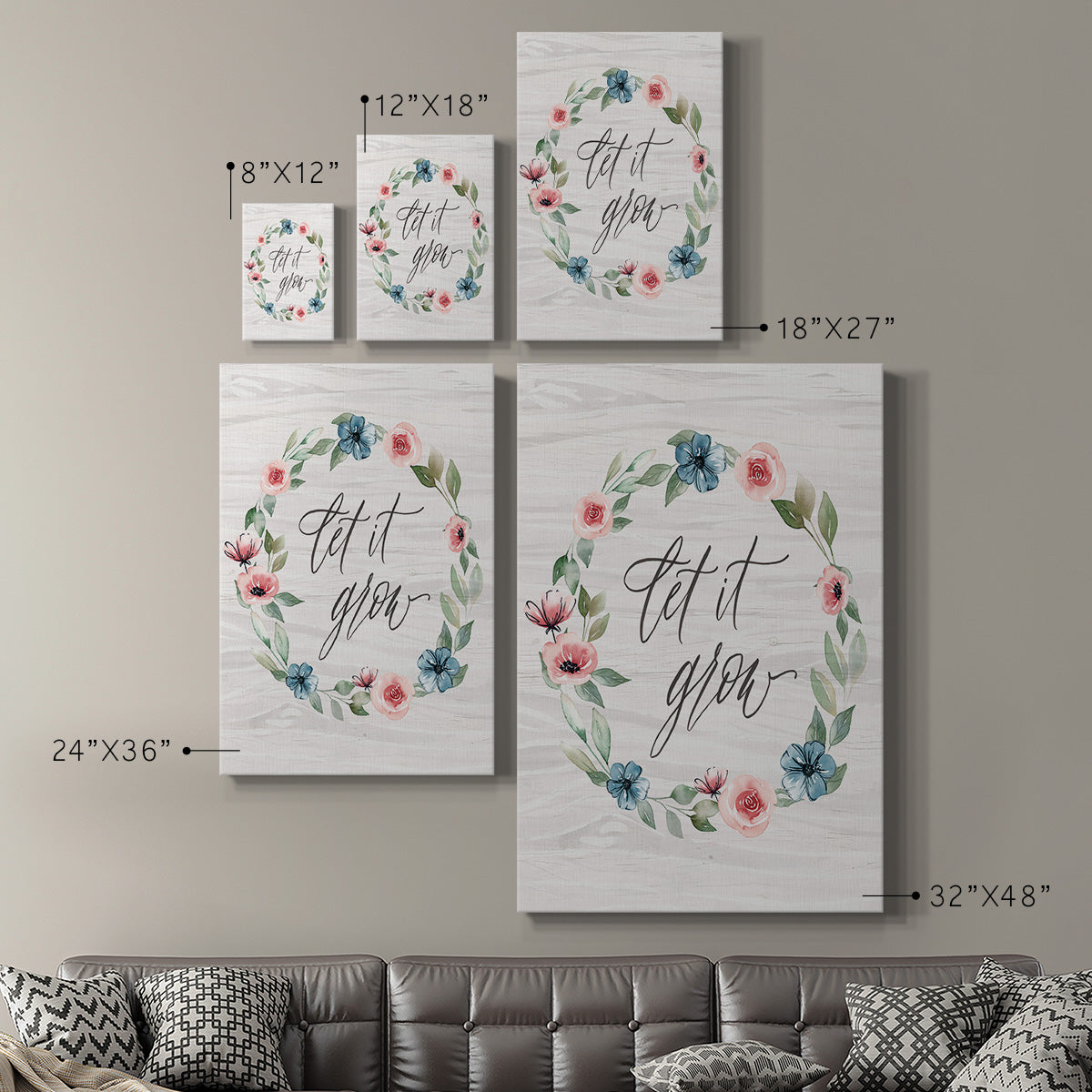 Let It Grow - Canvas Art Print