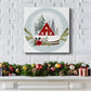 Snow Globe Village Collection C-Premium Gallery Wrapped Canvas - Ready to Hang