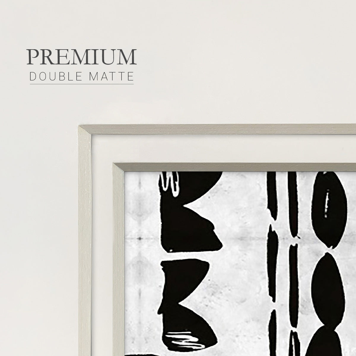 Becoming One I Premium Framed Print Double Matboard