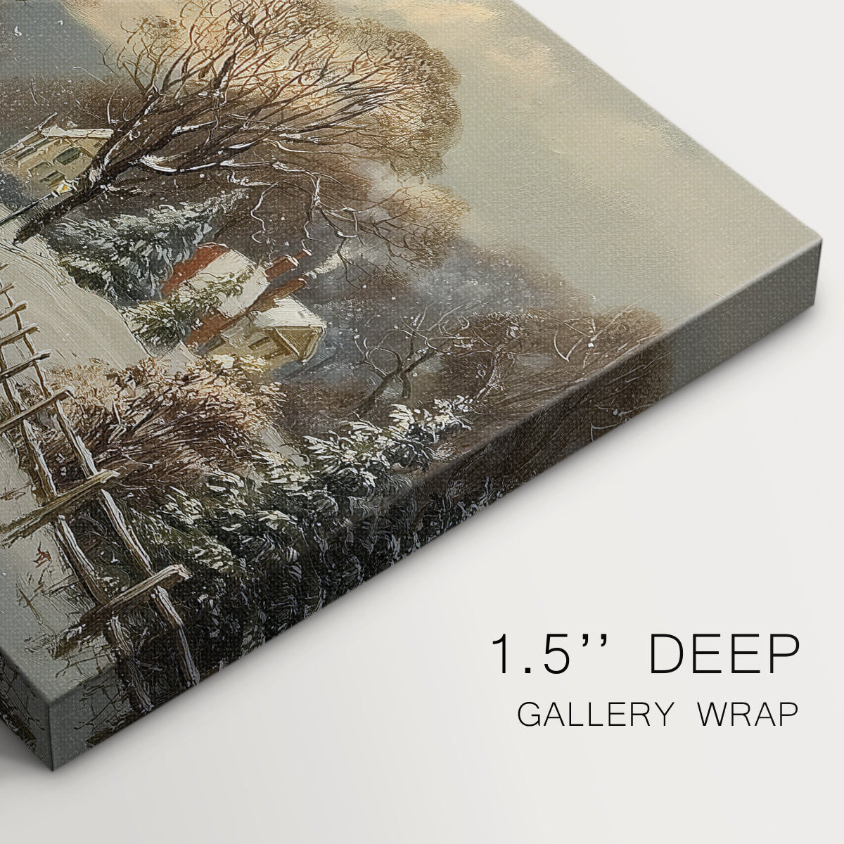 Candlelit Promise II - Canvas Art Print