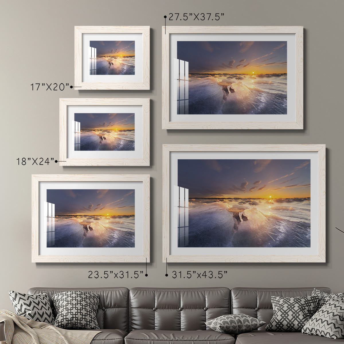 Breakthrough - Barnwood Framed Art Print