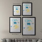 Spacial II - Modern Framed Canvas Print