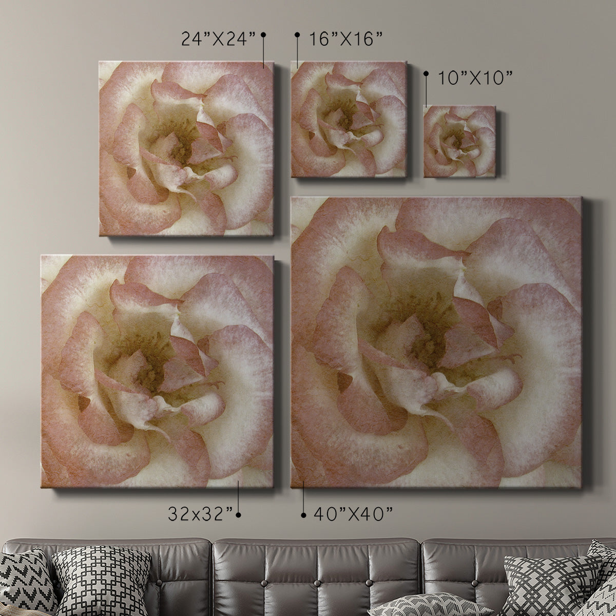 Wall Flower VI-Premium Gallery Wrapped Canvas - Ready to Hang