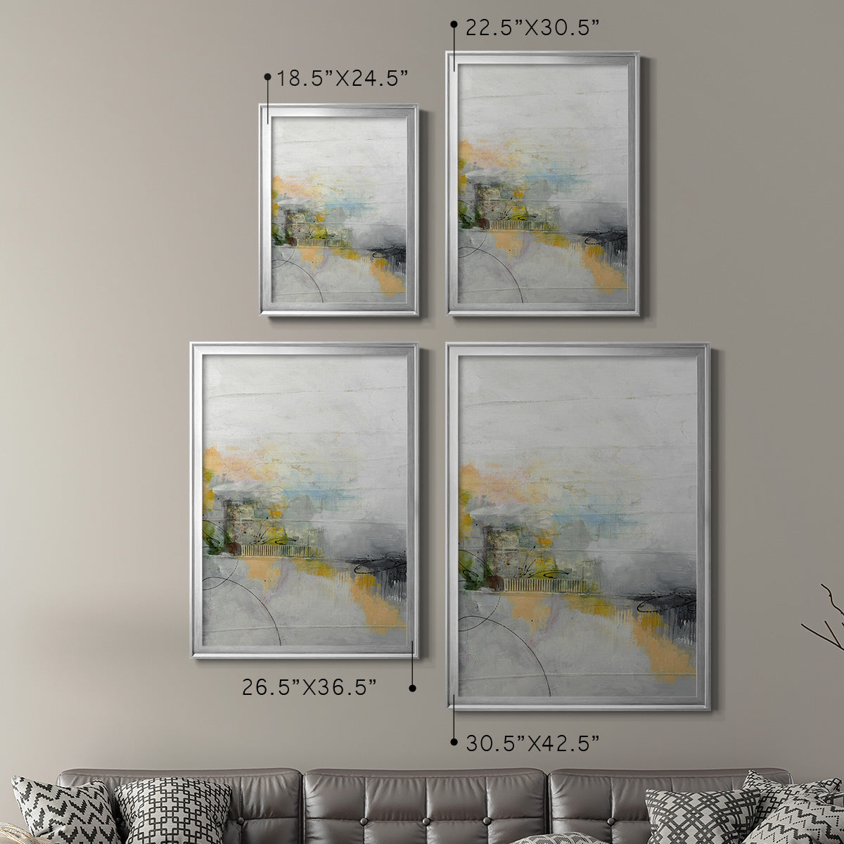 A Place of My Own - Modern Framed Canvas Print