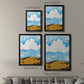 Summer Knoll II - Modern Framed Canvas Print