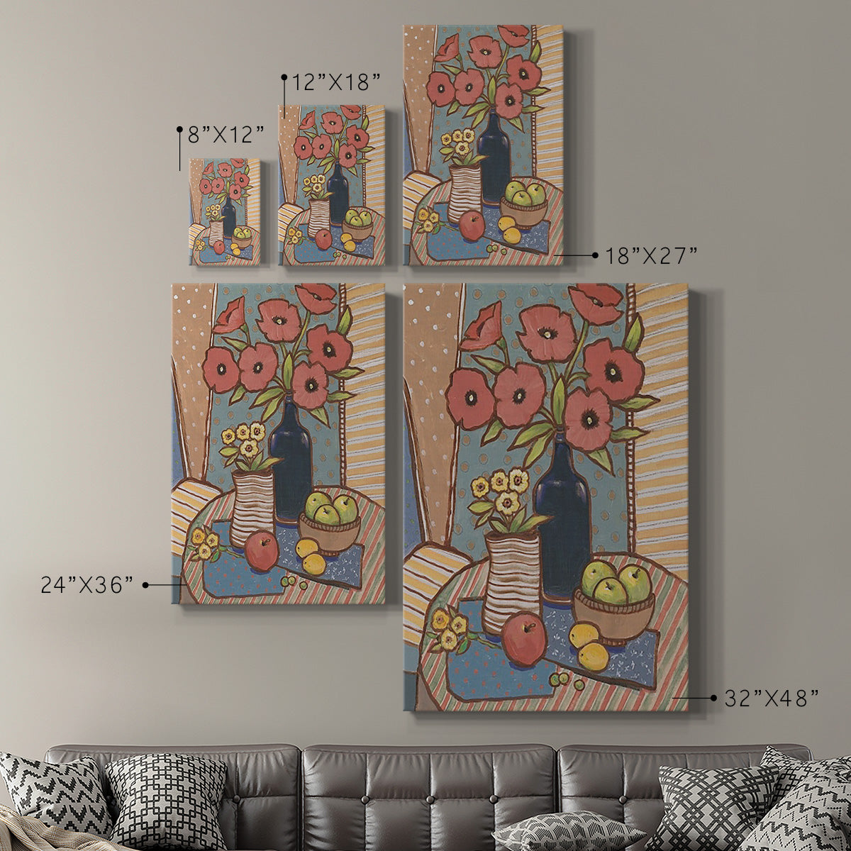 Table Still Life I - Canvas Art Print