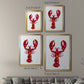 Lobster - Modern Framed Canvas Print