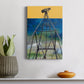 Windmill Abstract Premium Gallery Wrapped Canvas - Ready to Hang