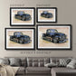 Antique Pickup II Premium Framed Print - Ready to Hang