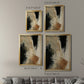 Baked Paintstrokes V - Modern Framed Canvas Print