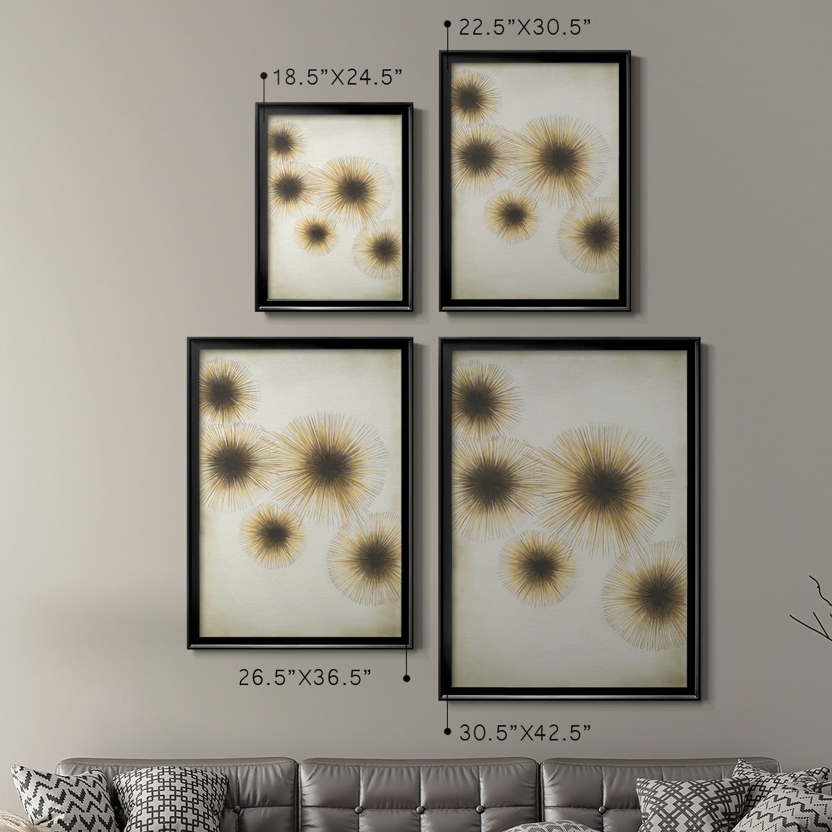 Starlight   - Modern Framed Canvas Print