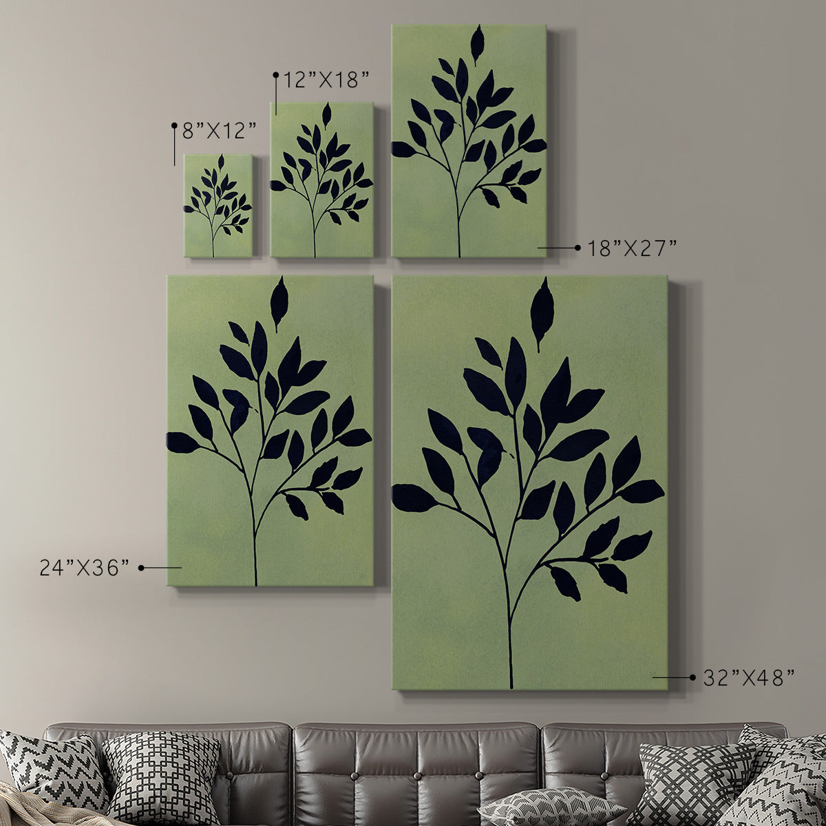 Earthly Botanical I - Canvas Art Print