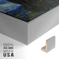 The Starry Night, 1889 - Floater Framed Canvas Print