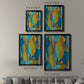 Colorful Cascade II - Modern Framed Canvas Print