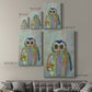 Fantastic Florals Owl - Canvas Art Print