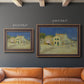The Yellow House - Ornate Framed Canvas Print