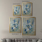 Blue Garden I - Modern Framed Canvas Print