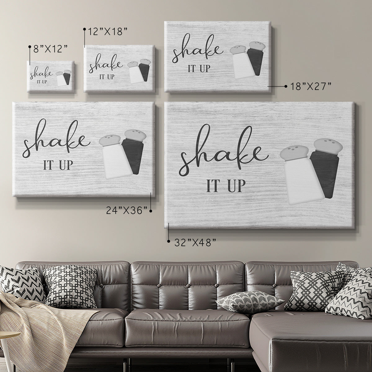Shake it Up - Canvas Art Print