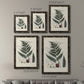 Size comparison chart for a set of two black barnwood framed canvas prints.