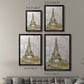 Eiffel Tower Glitz - Modern Framed Canvas Print