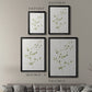 Windblown Leaves I - Modern Framed Canvas Print